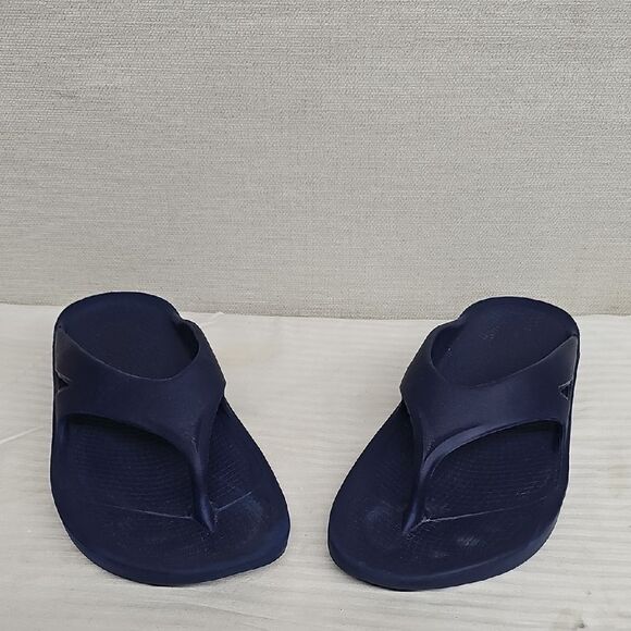 OOFOS ORIGNAL RECOVERY THONG SLIDES BFPM-06-032 - Picture 1 of 4